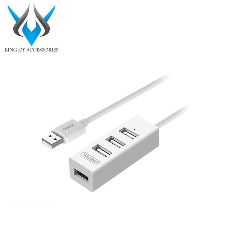 Hub chia usb 2.0 unitek y-2146 từ 1 ra 4 cổng usb - siêu gọn - nhất tín computer
