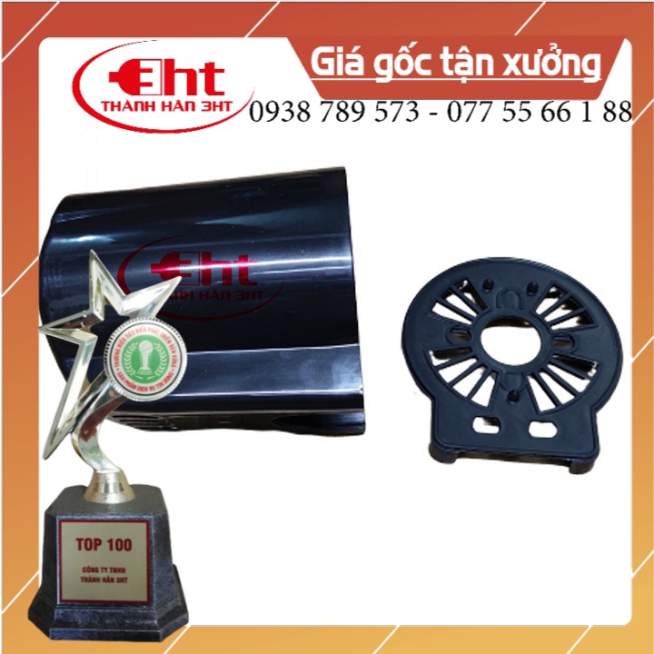 Bộ gáo quạt không răng đen b4 - 3ht