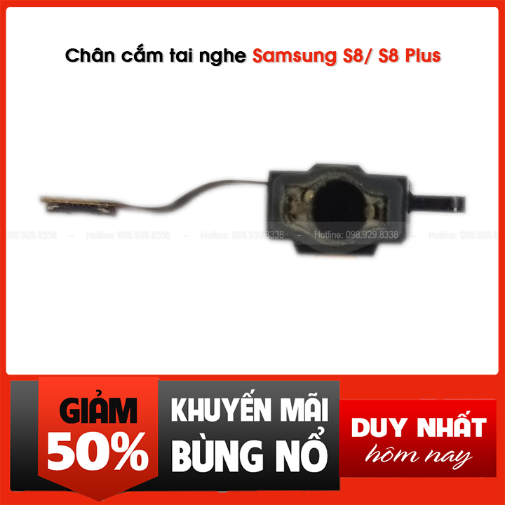 Chân cắm tai nghe samsung s8/ s8 plus - chân cắm jack 3.5mm zin bóc máy
