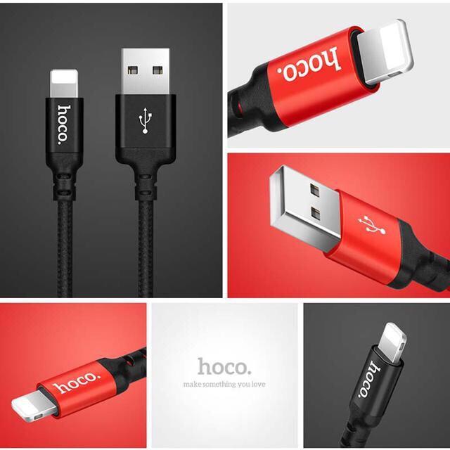 Cáp sạc nhanh hoco x14 pro cổng lightning ip dài 2m