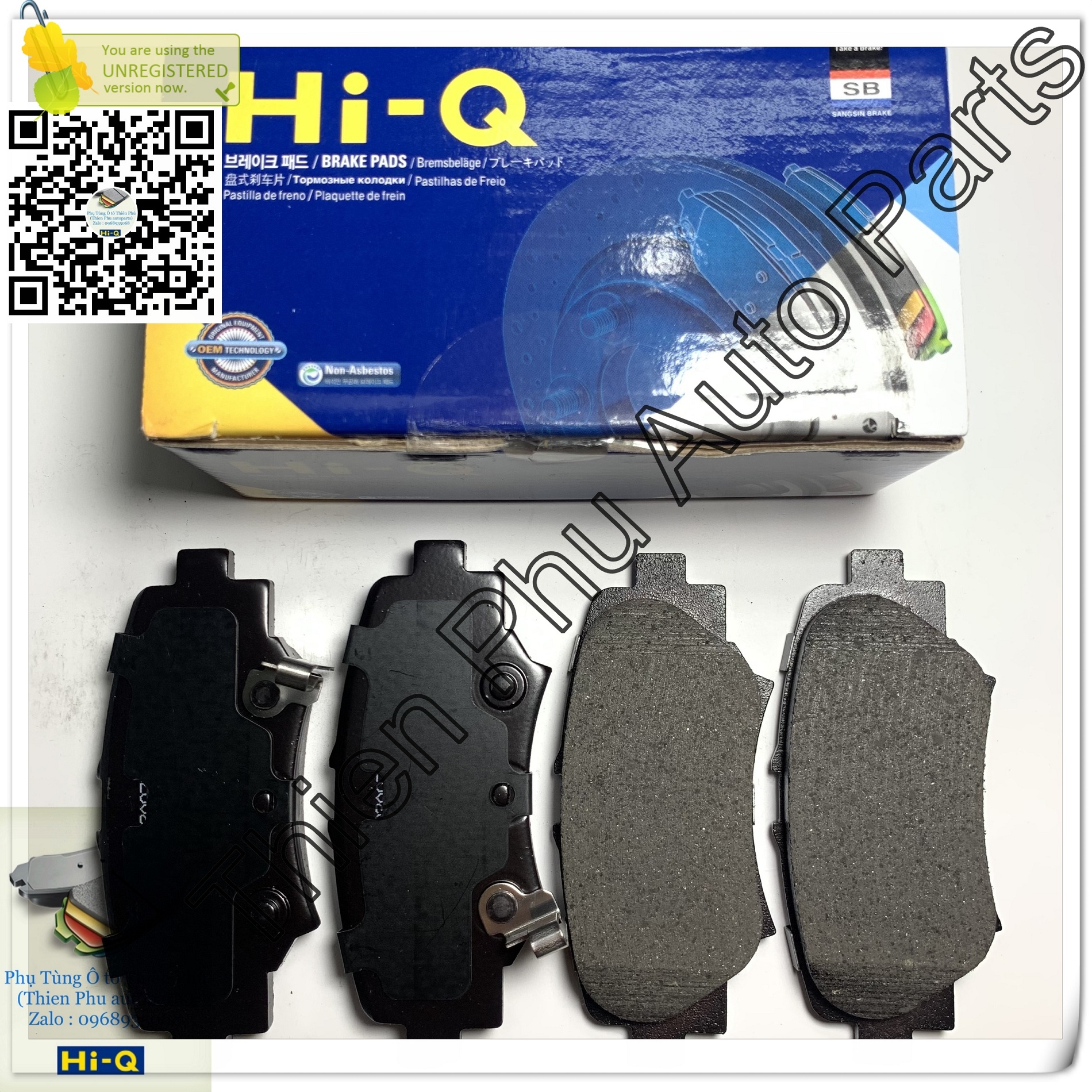 [HCM]Bố thắng / Má Phanh Mazda 3 (15-17) sau. OEM : B4Y02648ZB B4Y02648ZA