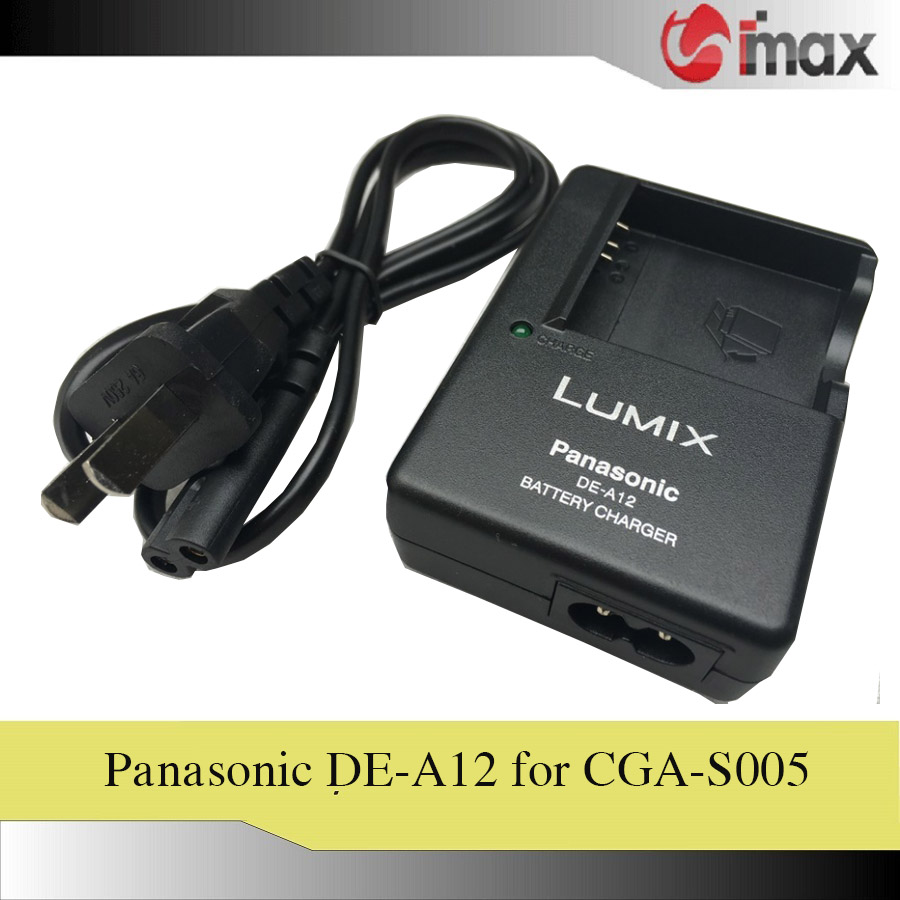 Sạc máy ảnh Panasonic DE-A12 - Hàng nhập khẩu