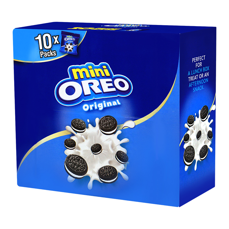 Bánh Oreo Mini Vanilla 20.4g (10 Gói)