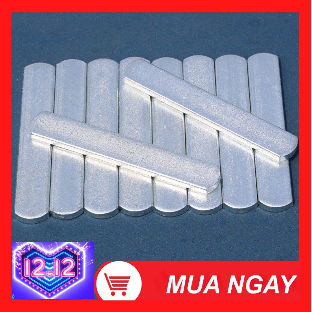 Combo 14 thanh thép ko gỉ nhồi áo tạ, nhồi tạ đeo chân 3kg