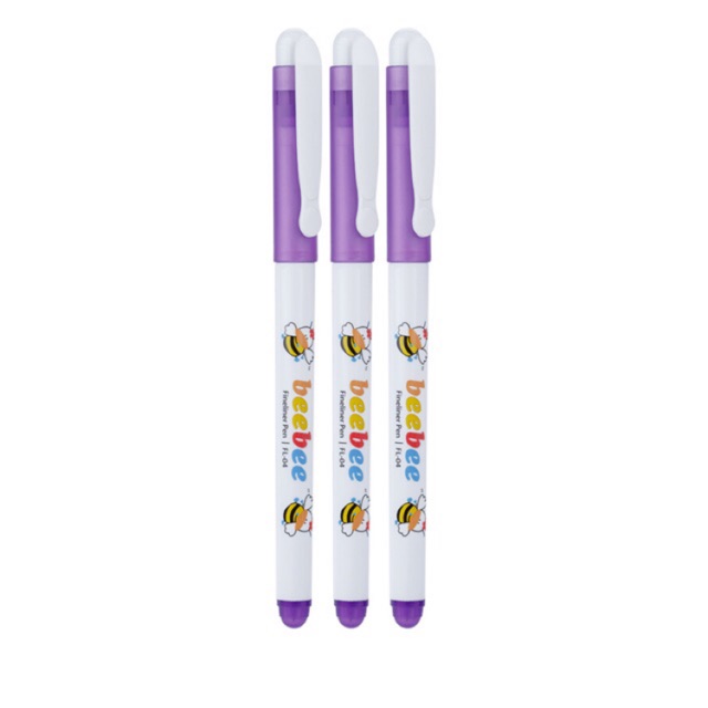 Bút lông kim mực tím beebee - fl04