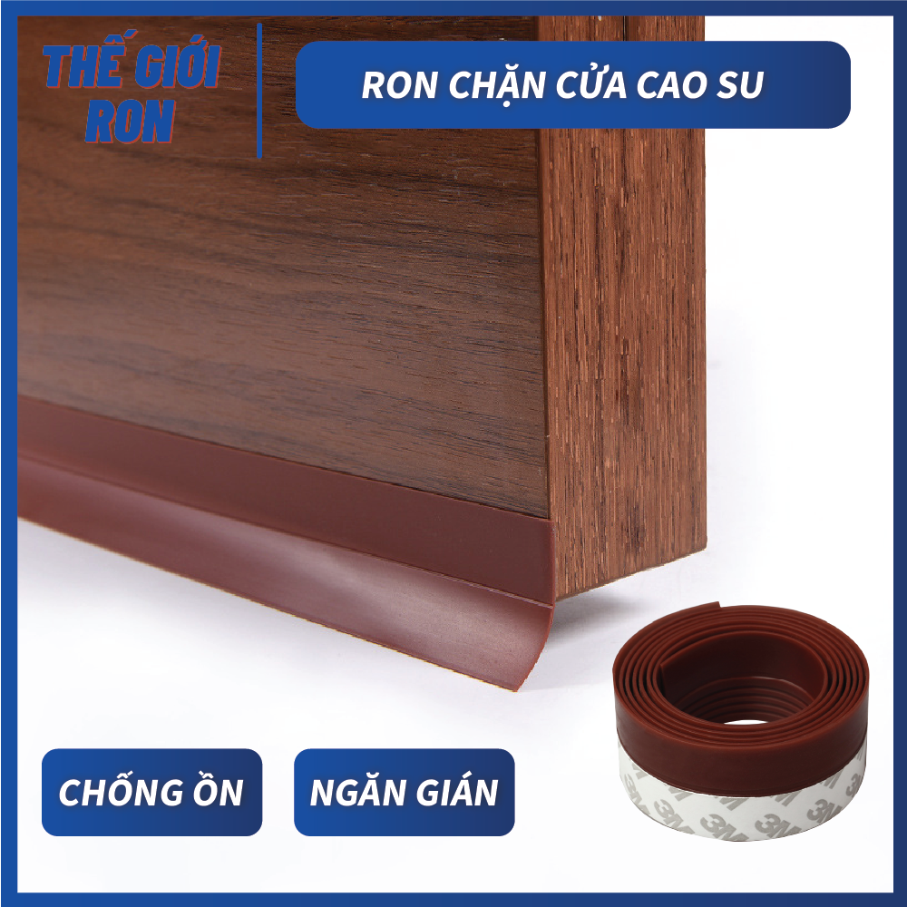 [HCM]6 Mét Ron Dán Chân Cửa Loại 25mm 35mm 45mm - Ngăn Bụi Bẩn Ô Nhiễm Vào Căn Phòng Của Bạn