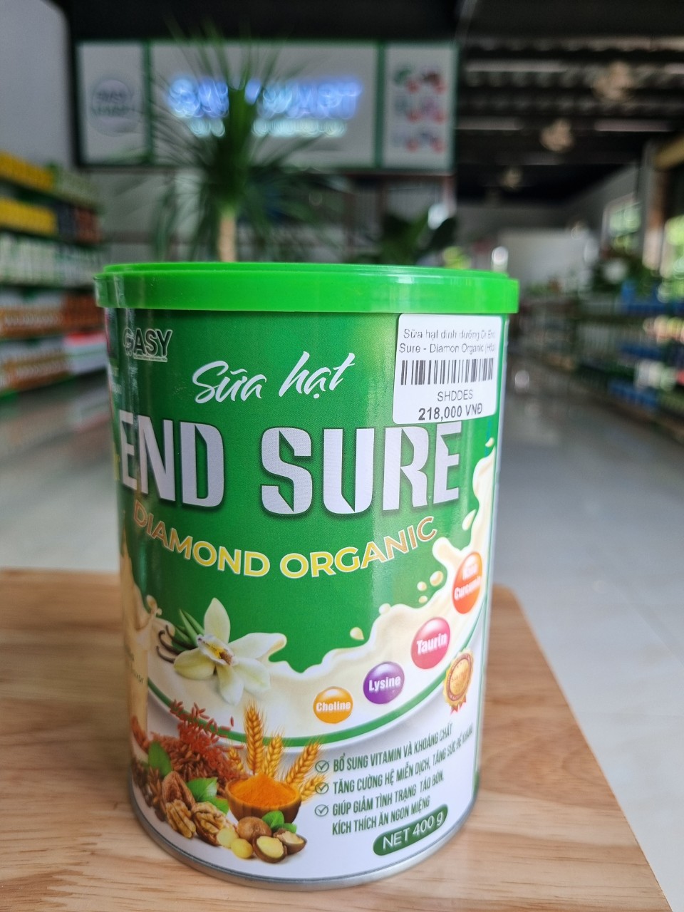 Sữa hạt Dr End Sure Diamond Organic