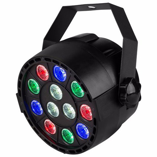 Đèn sân khấu Flat Par Light 12 Led Cảm ứng âm thanh