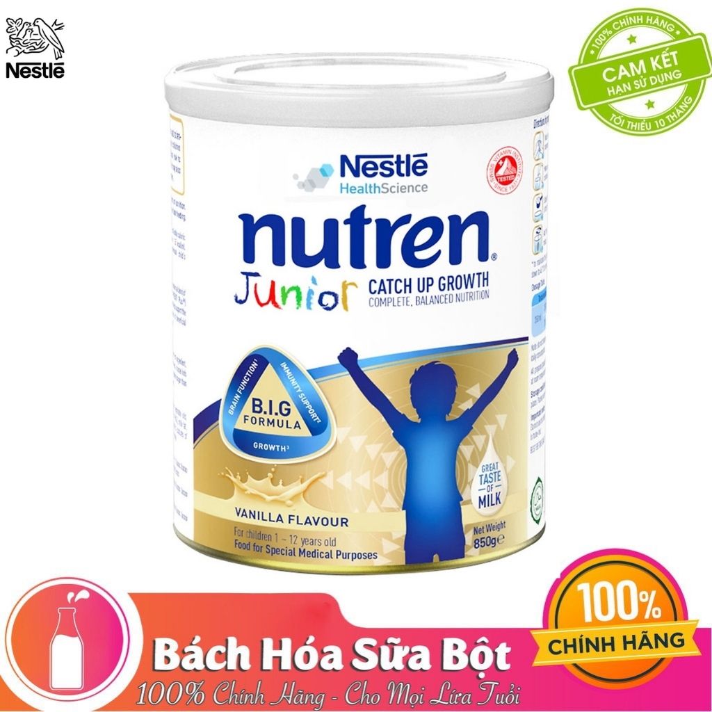 Sữa bột Nutren Junior 850g