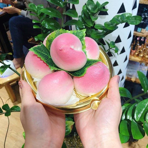 [HCM]bánh bao đào tiên ( không nhân set 5 bánh )