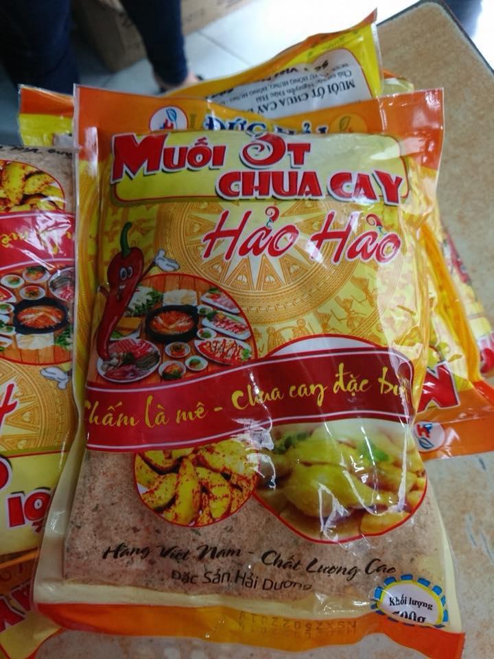 SỈ 1 KG MUỐI CHUA CAY HẢO HẢO ĐỨC HẢI