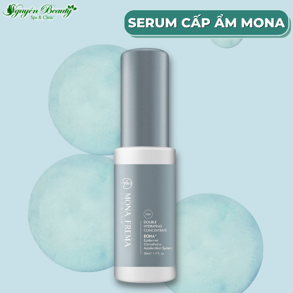 Serum Dưỡng Ẩm Cấp Nước EHA Double Hydrating Concentrate 50ml Giảm Hình Thành Nếp Nhăn, Chống Lão Hóa