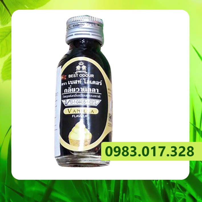 Lô 5 chai hương Vani Best Odour Thái Lan 30ml