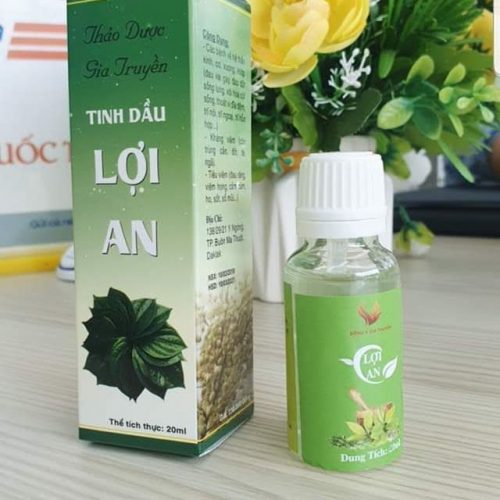 Tinh dầu lợi an trầu không Khò khè, Ngạt mũi. Ho, Ho đờm, Long đờm. Ngạt mũi, Sổ mũi, Viêm mủi. Viêm phổi, Viêm phế quản, Viêm đường hô hấp