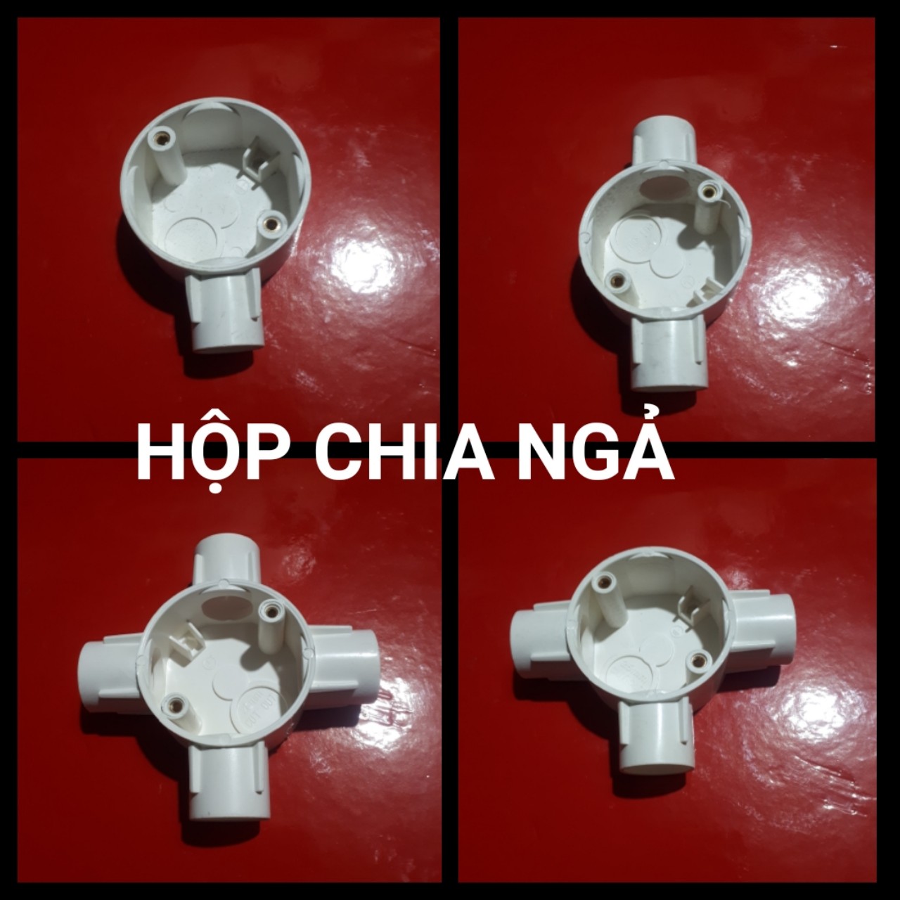 Hộp Nối Chia Ngả Cho Ống Luồn Dây Điện