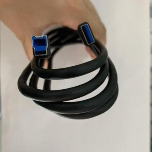 Cáp usb 3.0 type a sang type b tốc độ cao dài 1.8m hàng chuẩn đẹp theo máy dell và hp