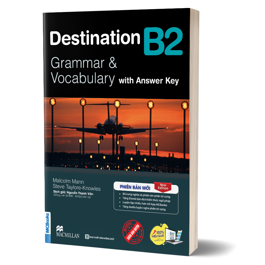 Destination B2 Grammar and Vocabulary Kèm Đáp Án Tặng Audio và bài tập