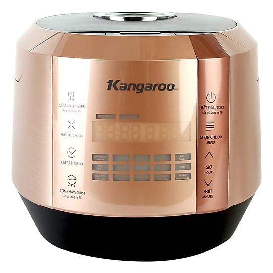 Nồi cơm điện tử ủ ấm 3d 1.5l kangaroo kg596