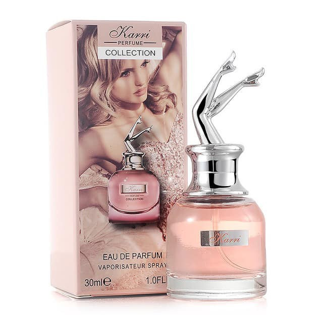 [Quyến rũ - Sexy]  Nước Hoa Chân Dài Karri 30ml ,Siêu Thơm Và Quyến Rũ, Nước Hoa Nữ Mùi Hương Ngọt Ngào Khiến Chàng Say Đắm Laura's Cosmetics