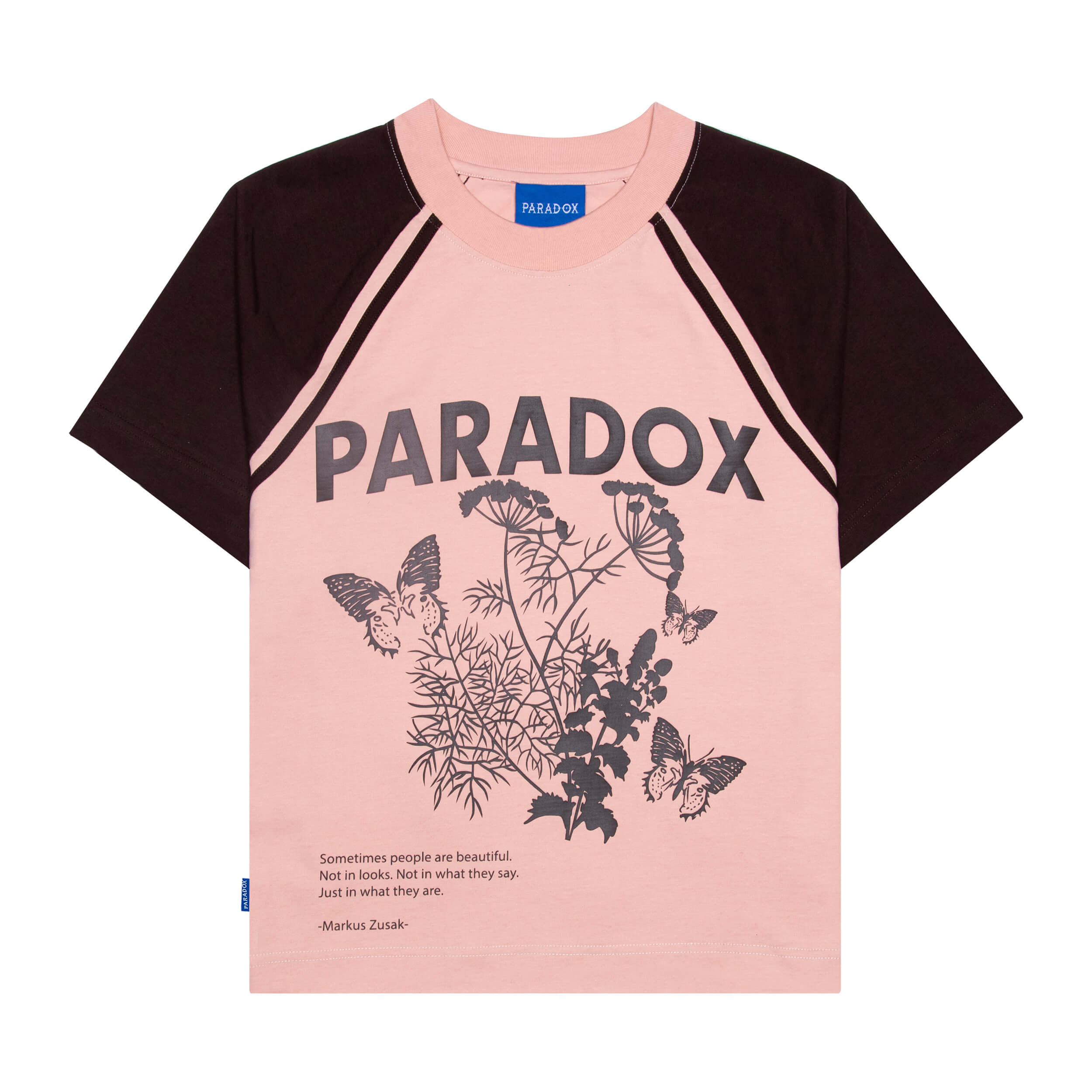 Áo thun form boxy Paradox - Unisex - In hình - PASSION - Hồng