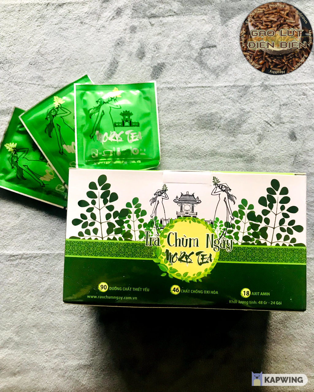 Trà chùm ngây túi lọc Moris - hcm, đồng nai