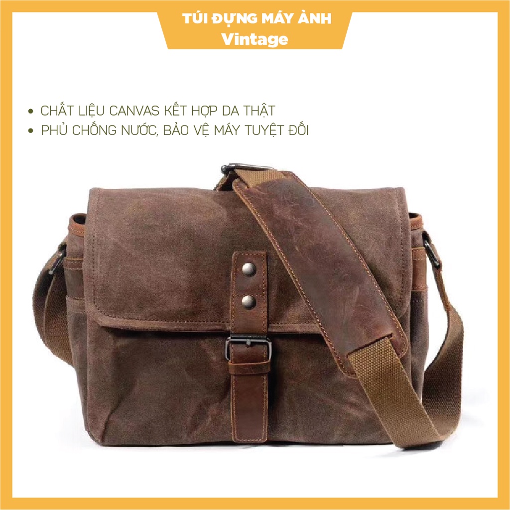 Túi đựng máy ảnh vintage