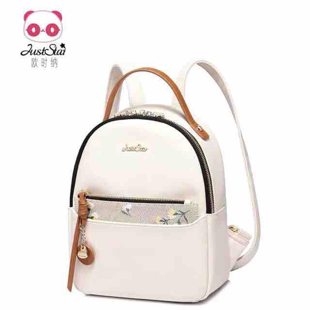 HÀNG CAO CẤP: BALO THỜI TRANG NỮ JUST STAR KÈM VÍ NHỎ HOA NHÍ JS14