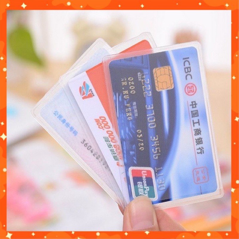 1 Chiếc túi bọc bảo vệ thẻ căn cước công dân, chứng minh thư, thẻ ATM, thẻ học sinh sinh viên