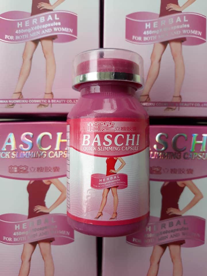 Viên uống giảm cân baschi hồng chuẩn siêu giảm mạnh