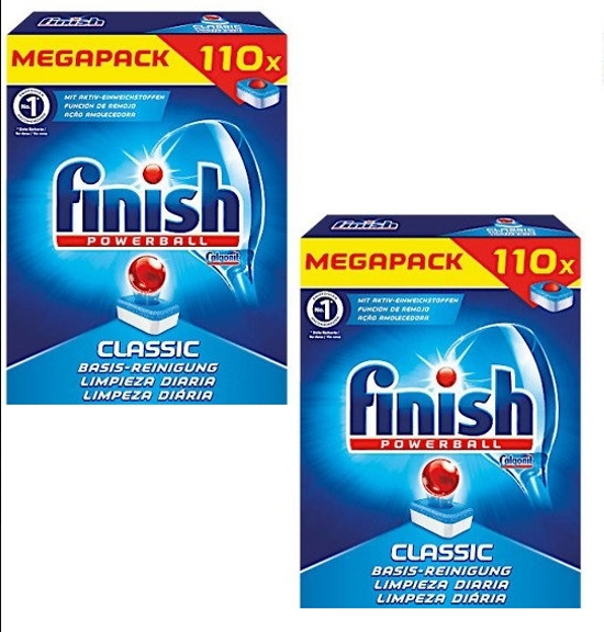 Viên rửa bát finish 110 viên dùng cho máy rửa bát