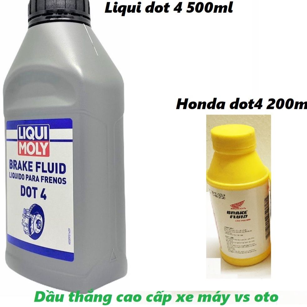 Dầu thắng DOT 4 Liqui Moly dầu thắng liqui DOT 4 cao cấp 500ml dầu thắng 1 chai khách chọn phân loại khi mua SP
