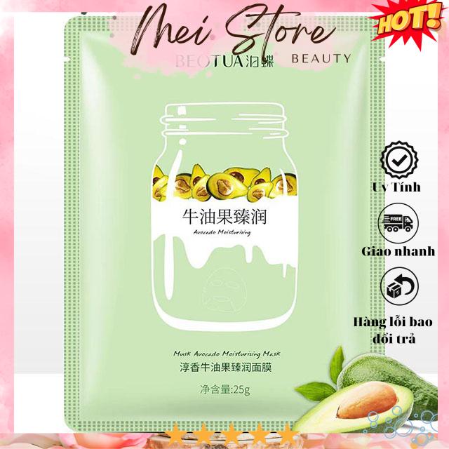 [GIẢM 5% ĐƠN 129K]Mặt Nạ Sữa Chua Trái Cây BEOTUA 3 Vị Dưỡng Ẩm Sáng Da Mềm Mịn