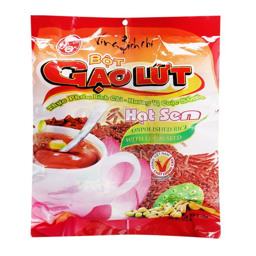 Bột gạo lứt hạt sen bích chi 350g