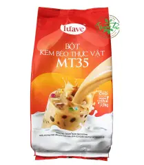 Bột Kem Béo Pha Trà Sữa Indo Luave MT35 Gói 1kg