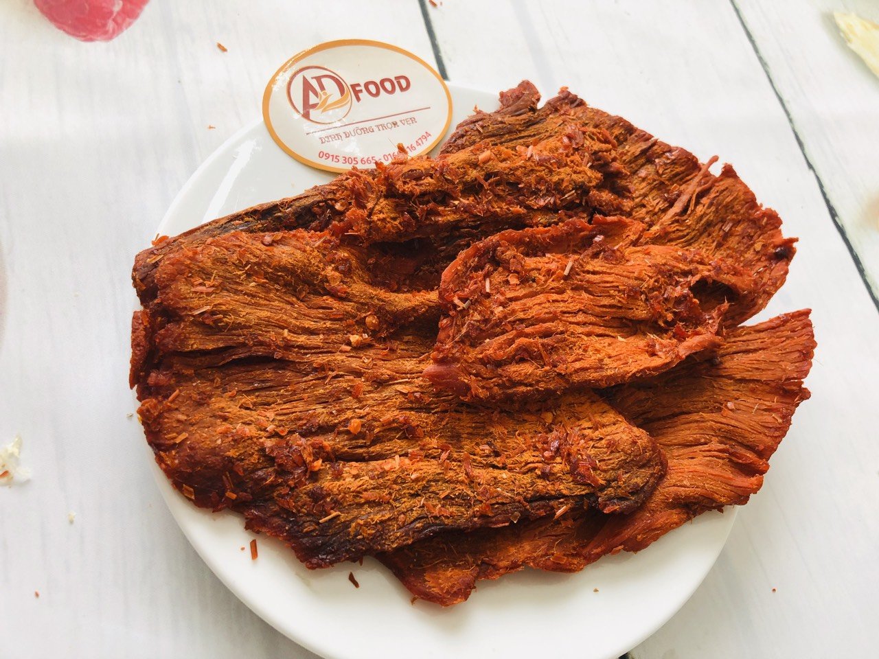 100g khô bò miếng vị Tứ Xuyên