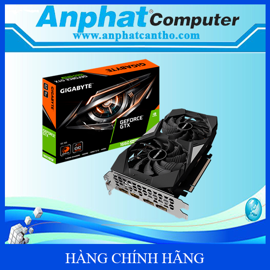 Card Màn Hình VGA GIGABYTE GTX 1660s Super 6GB OC 2 FAN Hàng Công ty (Fullbox) – Bảo hành 36 tháng