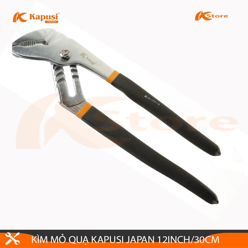 Kìm mỏ quạ cao cấp kapusi japan k-8380 12inch/300mm, bảo hành 6 tháng