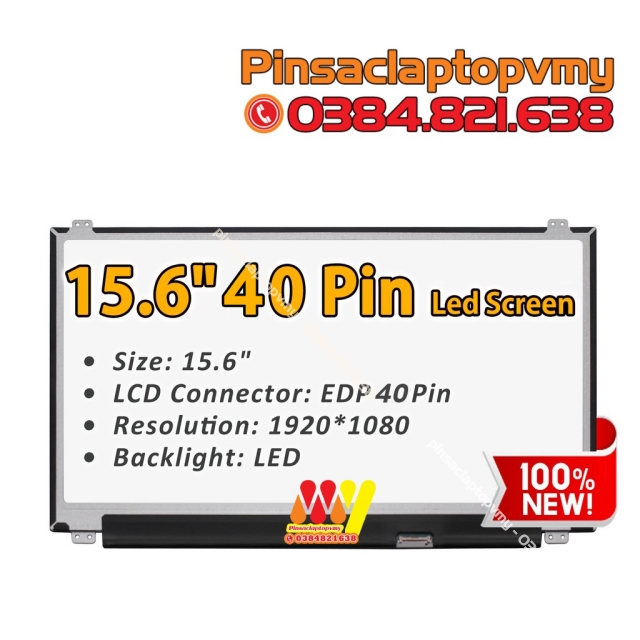 Màn Hình Laptop Asus X550 X550C X550lD X550LC Series. Màn hình 15.6inch, LED mỏng, 40pin.