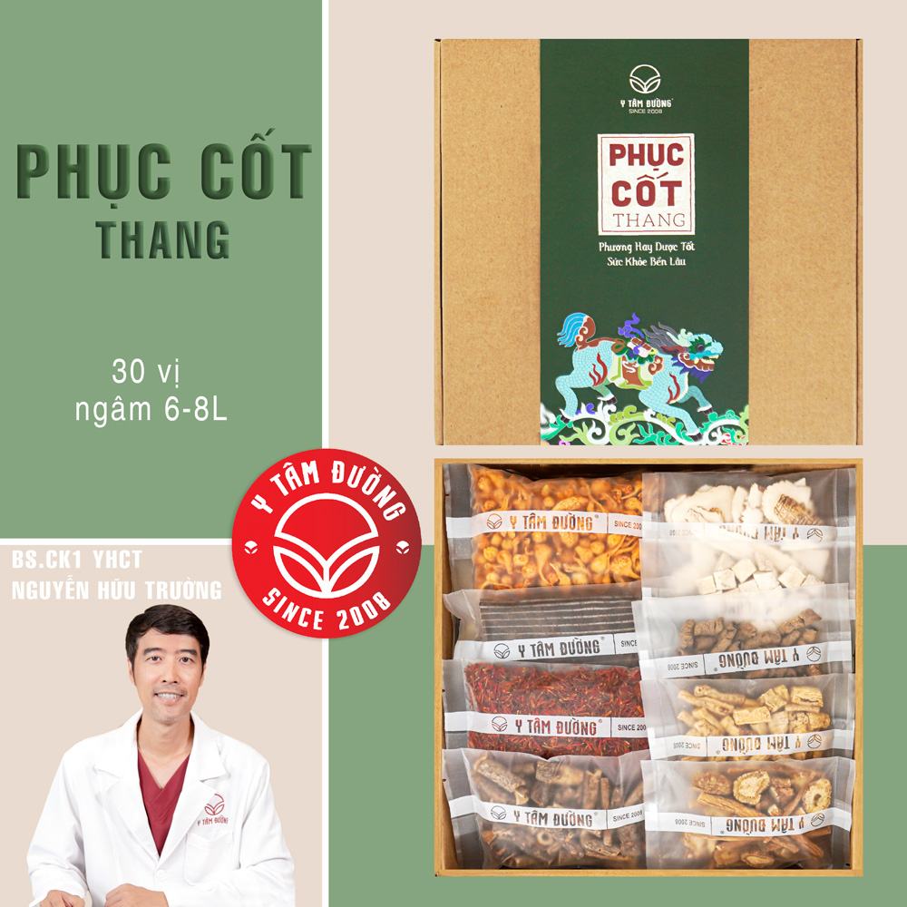 Thang ngâm rượu - Phục Cốt Thang - hỗ trợ đau thần kinh tọa, thoái hóa đốt sống cổ và lưng, thảo mộc truyền thống ngâm rượu