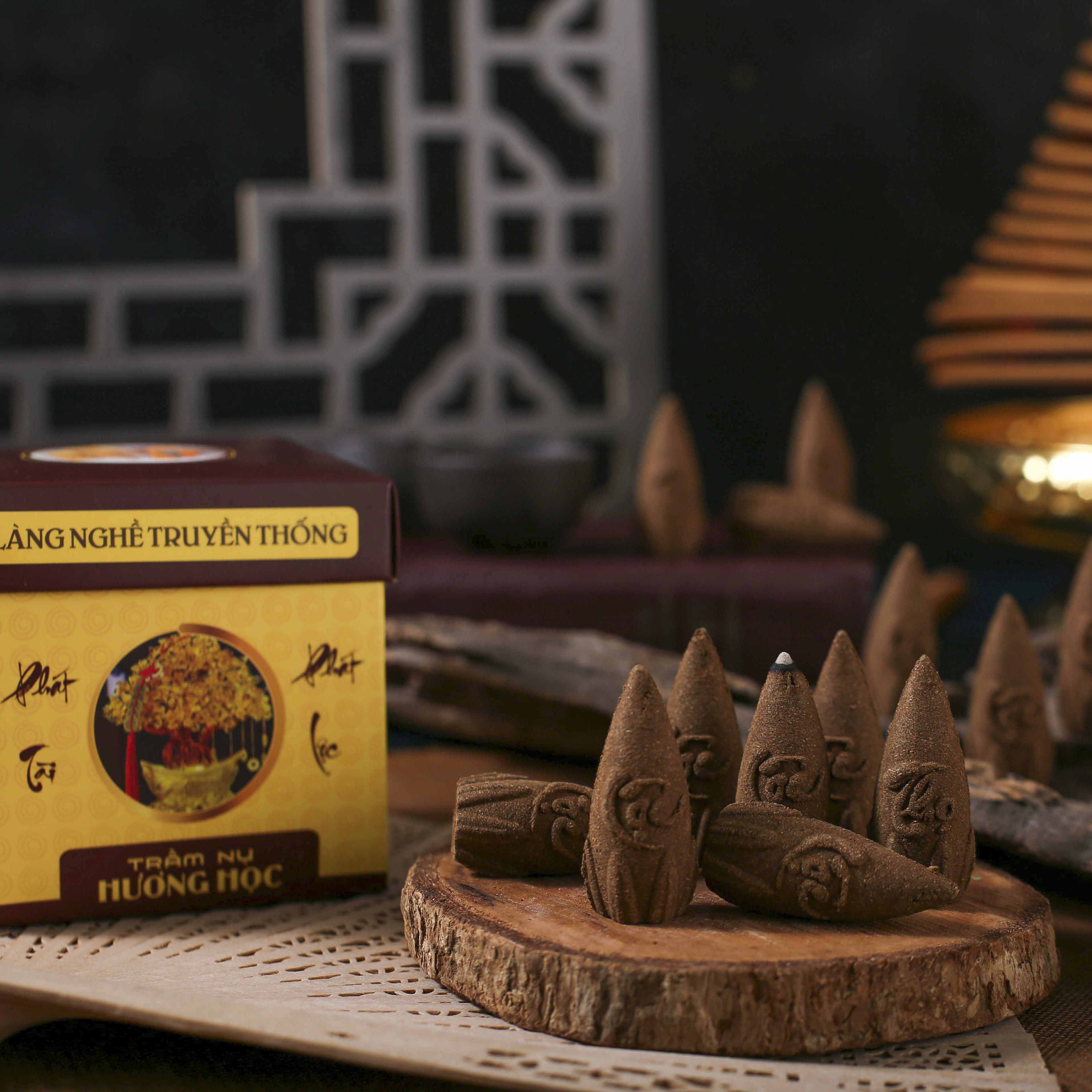 Nhang nụ trầm bắc thảo mộc thượng hạng 30 nụ/hộp
