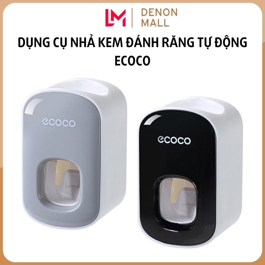 Dụng cụ nhả kem đánh răng Ecoco cao cấp nhỏ gọn dễ dàng vệ sinh, máy nhả kem đánh răng cao cấp phong cách hiện đại, bộ nhả kem đánh răng treo nhà tắm cao cấp siêu dính chịu lực, kệ nhả kem đánh răng dính tường nhỏ gọn