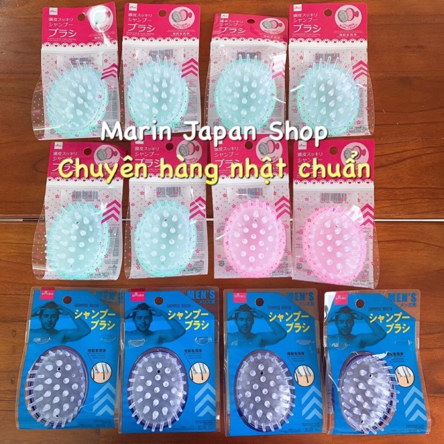 Dụng cụ dùng để gãi đầu khi gội đầu hàng nội địa Nhật Bản giúp massage đầu