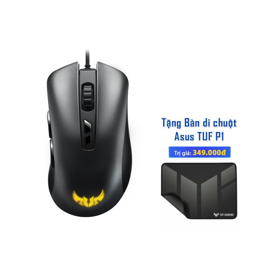 Combo Chuột M3 Bàn dichuột ASUS Chuột chơi game ASUS TUF Gaming M3 Thiết kế công thái học RGB