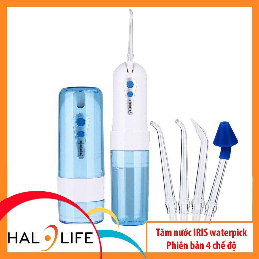 Máy tăm nước IRIS  Phiên bản mới(Himaly) 4 chế độ ( Thích hợp cho người niềng răng ) (có bảo hành 6 tháng)