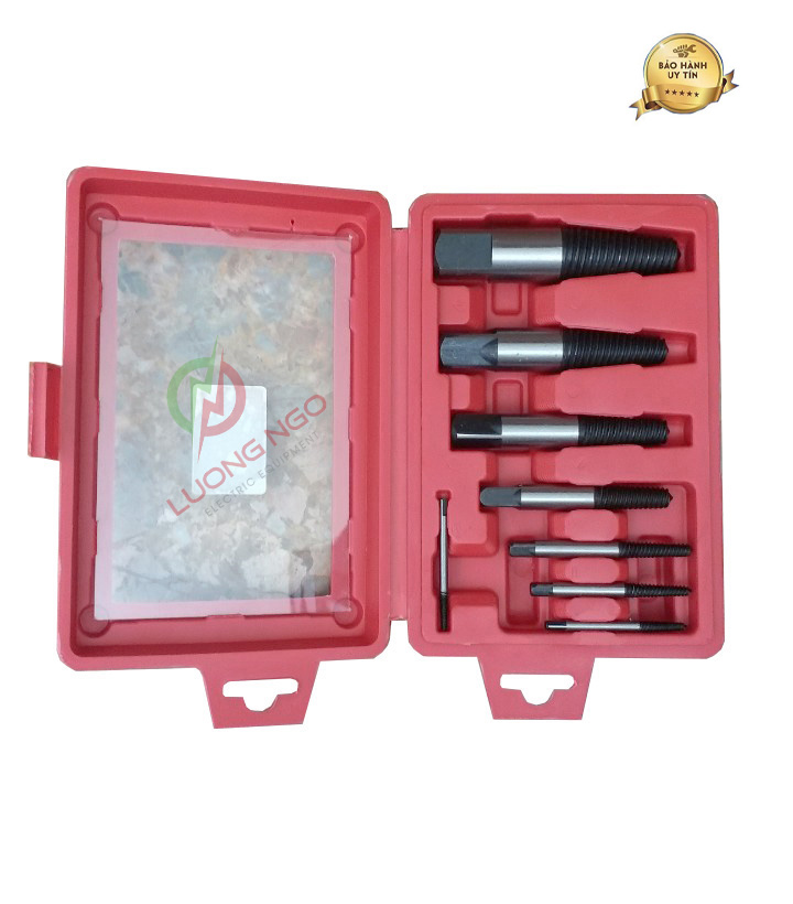 Bộ 8 Mũi Taro Lấy Đầu Ống Nước Và Bulông Gãy KASAKI