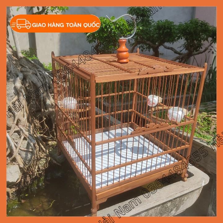❉✘㍿ Lồng chim chào mào ⚡ĐÃ XỬ LÝ ⚡ Lồng Chào Mào Nan Tre Già
