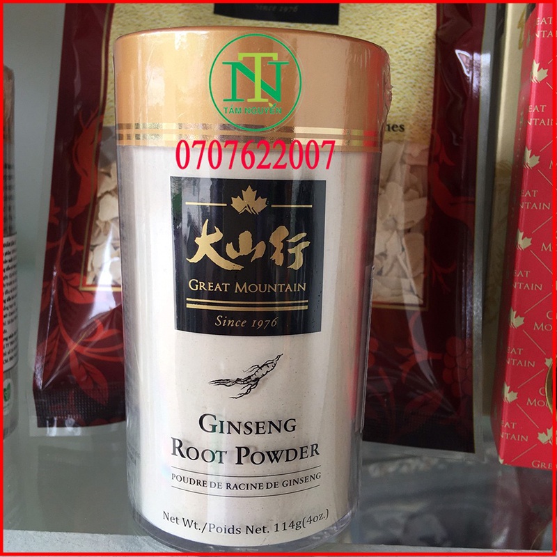 Bột nhân sâm canada hàng chất lượng