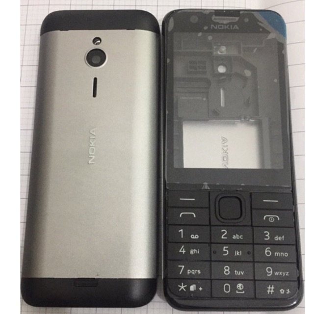 [HCM][Lấy mã giảm thêm 30%]Vỏ nokia 230 zin có sườn và phím kèm theo