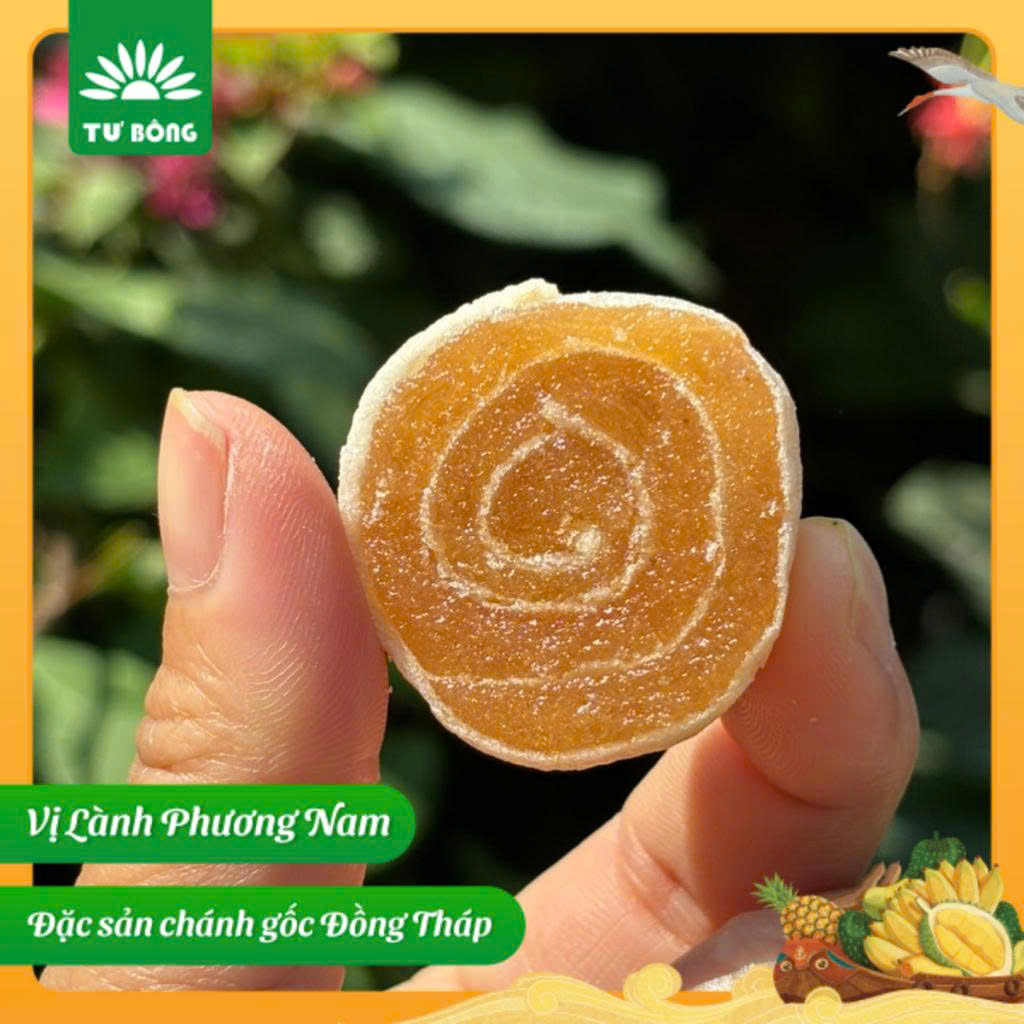 Bánh mãng cầu cuộn túi 500g