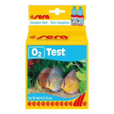 Sera test kit | test o2 sera - kiểm tra nồng độ oxy hoà tan trong bể cá cảnh, thuỷ sinh